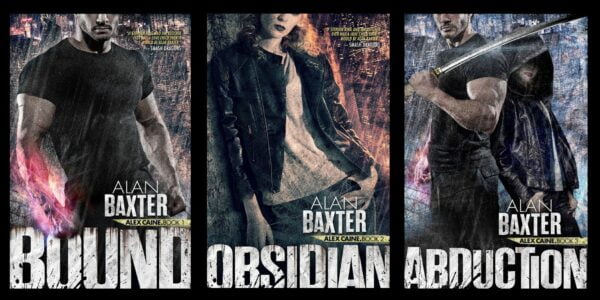 The ALEX CAINE TRILOGY signed paperbacks